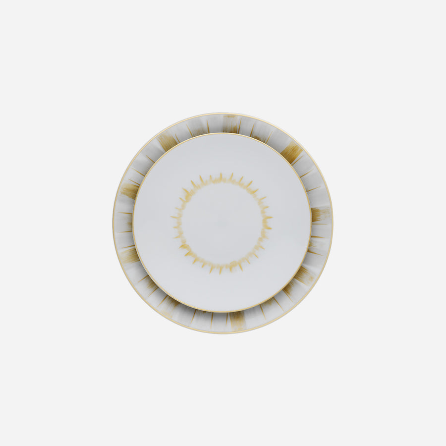 Marie Daâge Iris Dessert Plate Gold