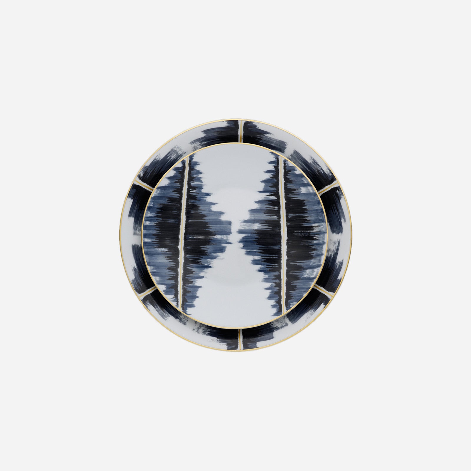 Marie Daâge Kaleidoscope Hand-painted Dinner Plate - BONADEA