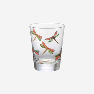 dragonfly handpainted and handengraved tumbler