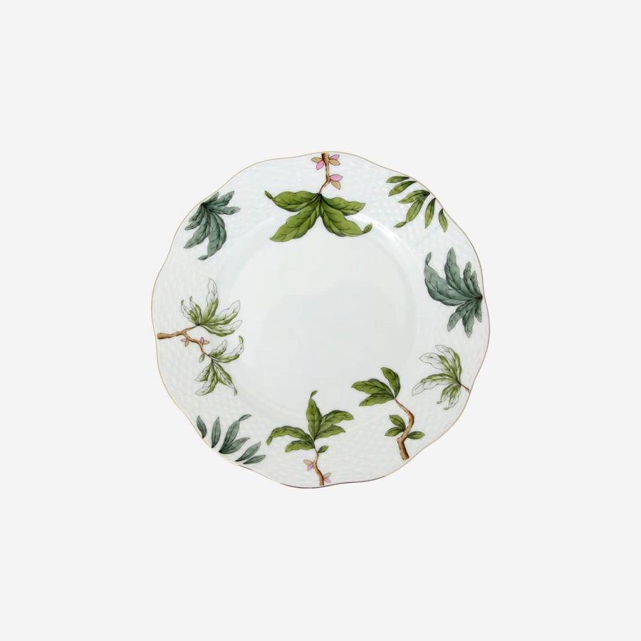Herend Foret Foliage Dessert Plate