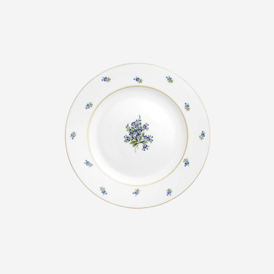 Augarten Wien 1718 Forget Me Not Dinner Plate