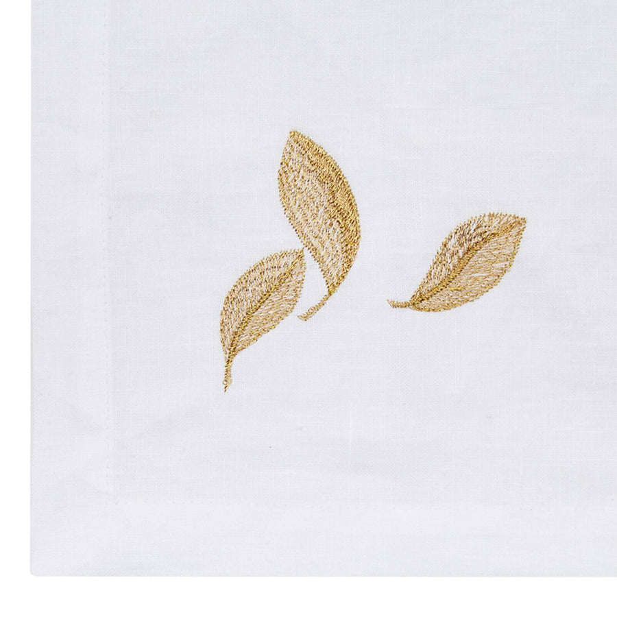 Weissfee Golden Leaves Napkin