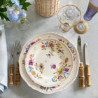 Blue Linen Sateen Tablecloth