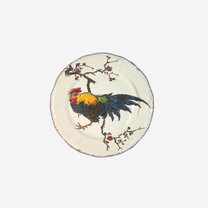 Grands Oiseaux Dinner Plates  - Set of 6 Bonadea Gien France