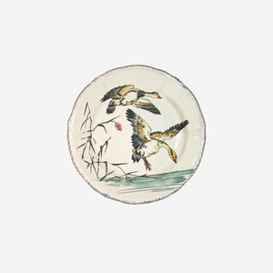 Grands Oiseaux Dinner Plates  - Set of 6 Bonadea Gien France