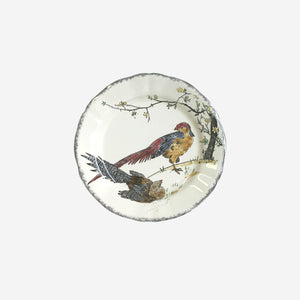 Grands Oiseaux Dinner Plates  - Set of 6 Bonadea Gien France