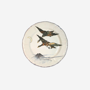 Grands Oiseaux Dinner Plates  - Set of 6 Bonadea Gien France