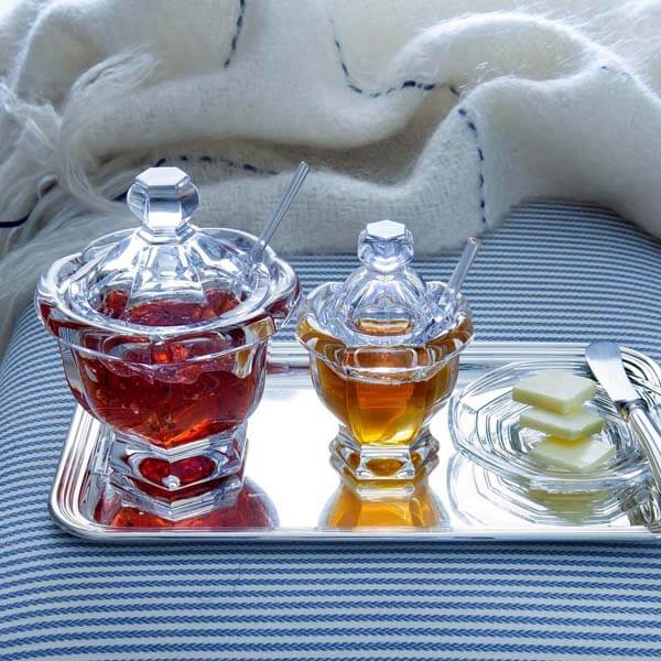 Baccarat 一輪挿し 紫色 ボックス付き Bonadea | Baccarat | Harcourt Missouri Mustard Jar