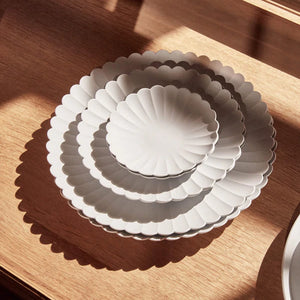Chrysanthemum Porcelain Plate - Medium