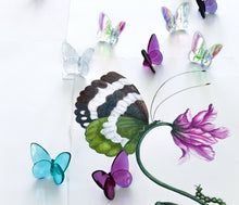 Load image into Gallery viewer, Turquoise Papillon Lucky Butterfly
