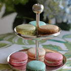 Jardin d'Eden Silver-Plated Two-Tier Stand