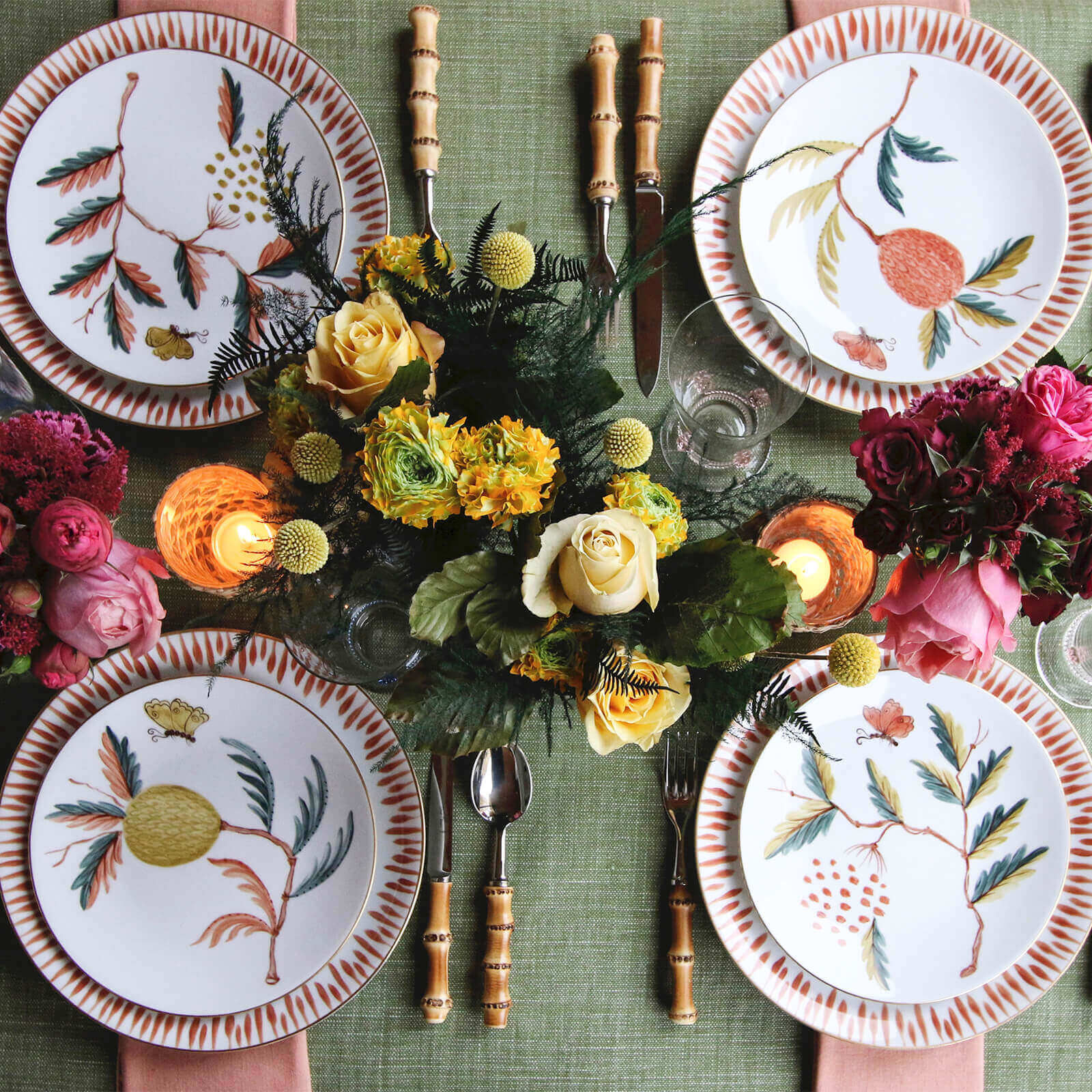 jardins the shalimar dinner plate marie daage bonadea