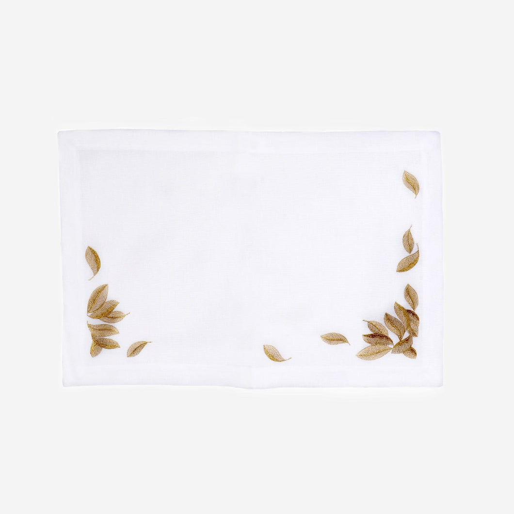 Golden Leaves Placemat Bonadea Weisfee