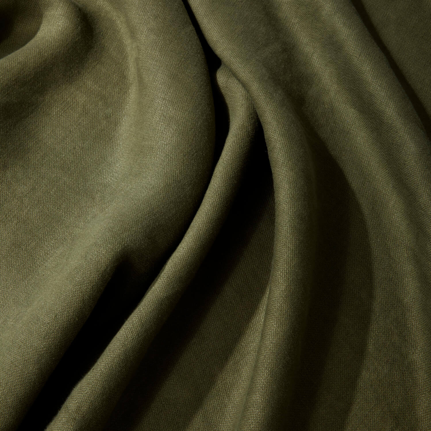 Olive Linen Sateen Tablecloth