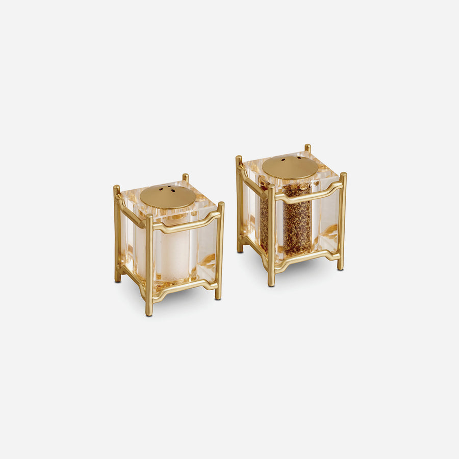 L'Objet Han Gold Salt & Pepper Set