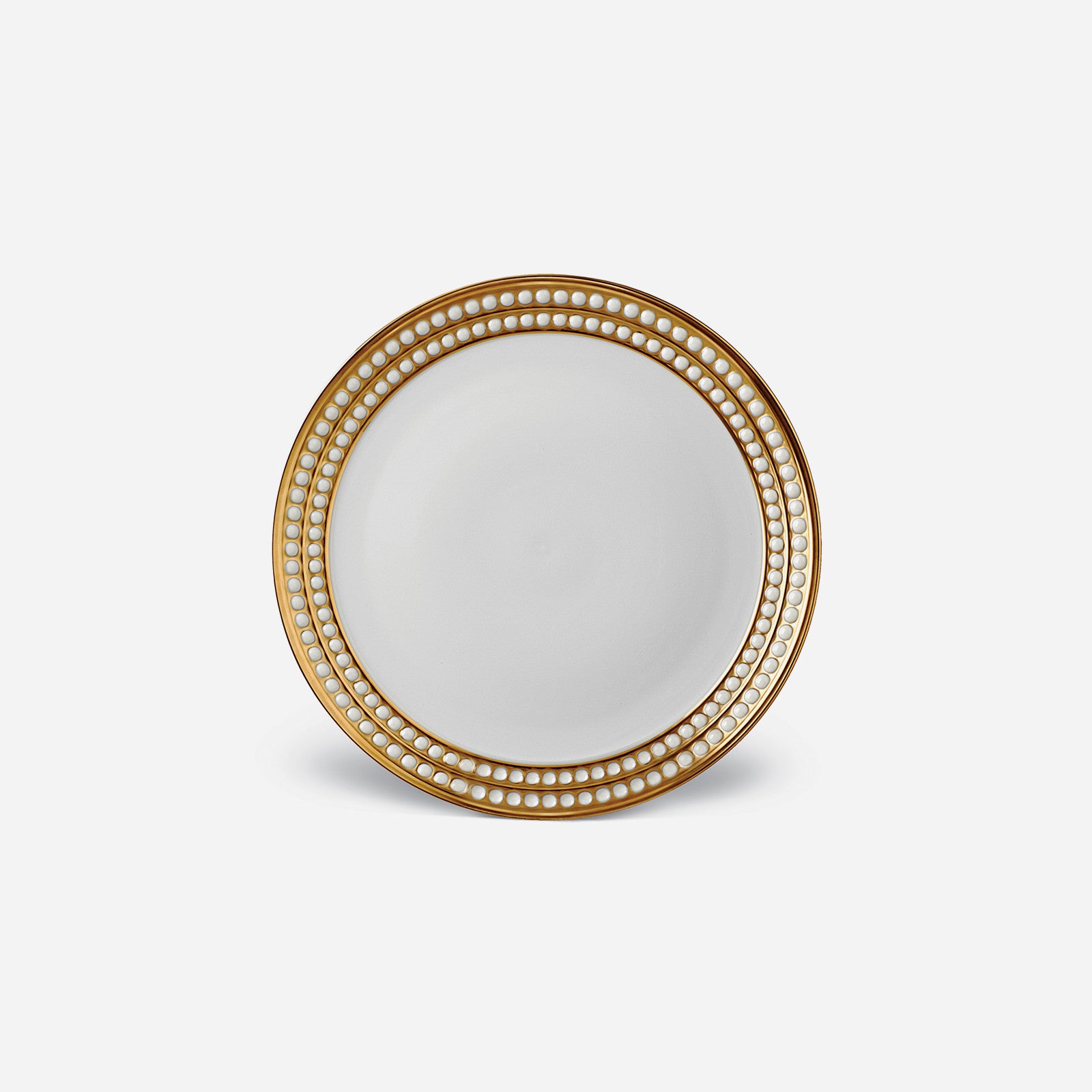 L'Objet Perlèe Gold Dinner Plate - BONADEA