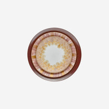 Load image into Gallery viewer, Gold Cercle d&#39;Ecaille Dessert Plate marie daage bonadea
