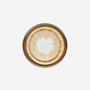 Gold Cercle d'Ecaille Dinner Plate marie daage bonadea