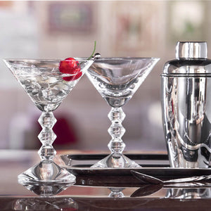 vega martini glasses baccarat bonadea