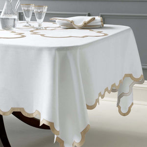 Mirasol Tablecloth Champange - Large Matouk Bonadea