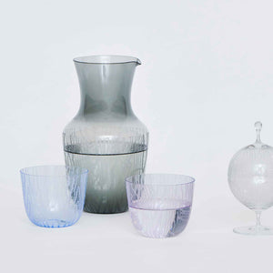 Moiré Carafe Blue