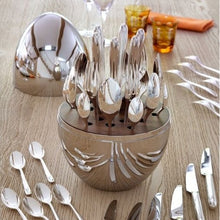 Load image into Gallery viewer, Christofle MOOD 24-Piece Silver Plated Cutlery Set - Buy online at BONADEA.com
