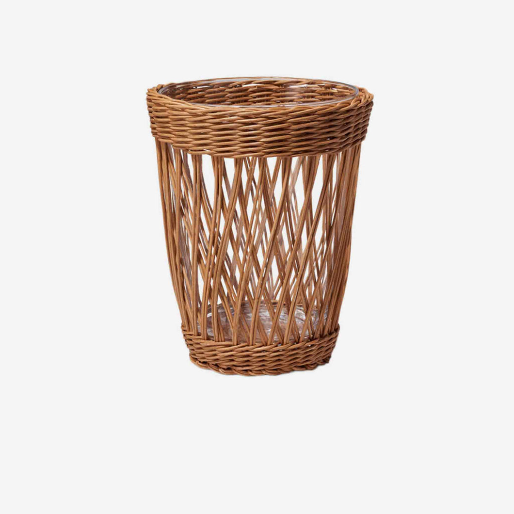 Navona Rattan Vase Toffee - Large