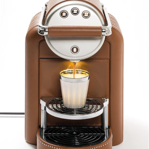 Zenius Diamond Coffee Machine Nespresso Leather
