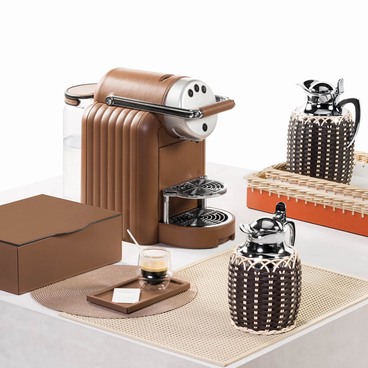 Zenius Lux Lines Coffee Machine | Pigment France | Bonadea