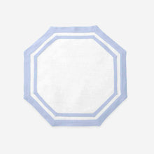 Load image into Gallery viewer, Set of Four Octagon Placemats Ice Blue
