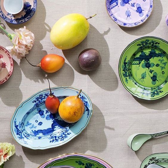 Oriente Italiano Dessert Plate Malachite - Set of Two