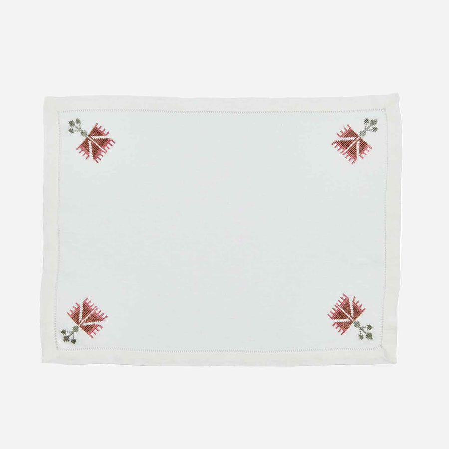 Malaika Ottoman Carnation Placemat