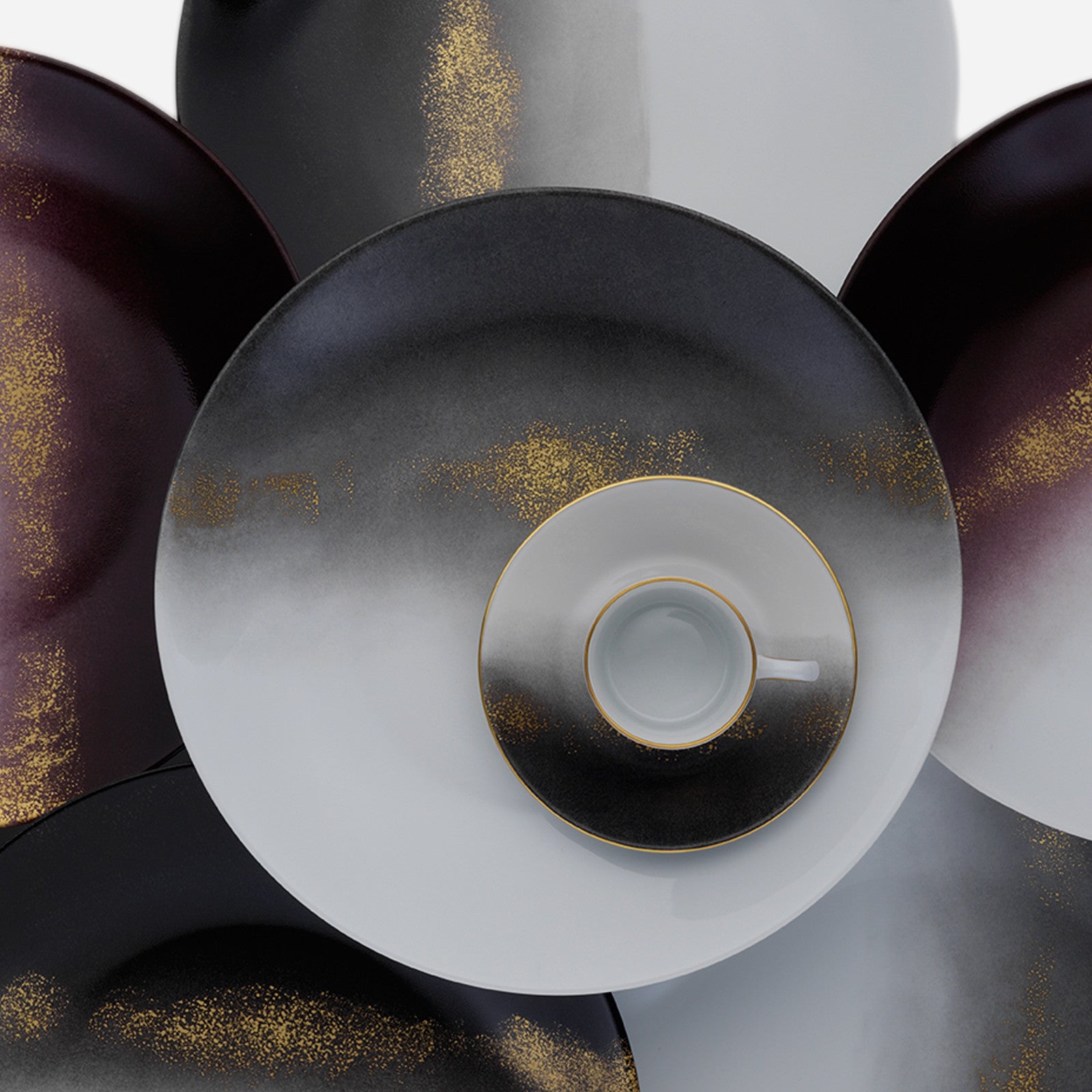 Marie Daage - Horizon Hand-painted Dinner Plate