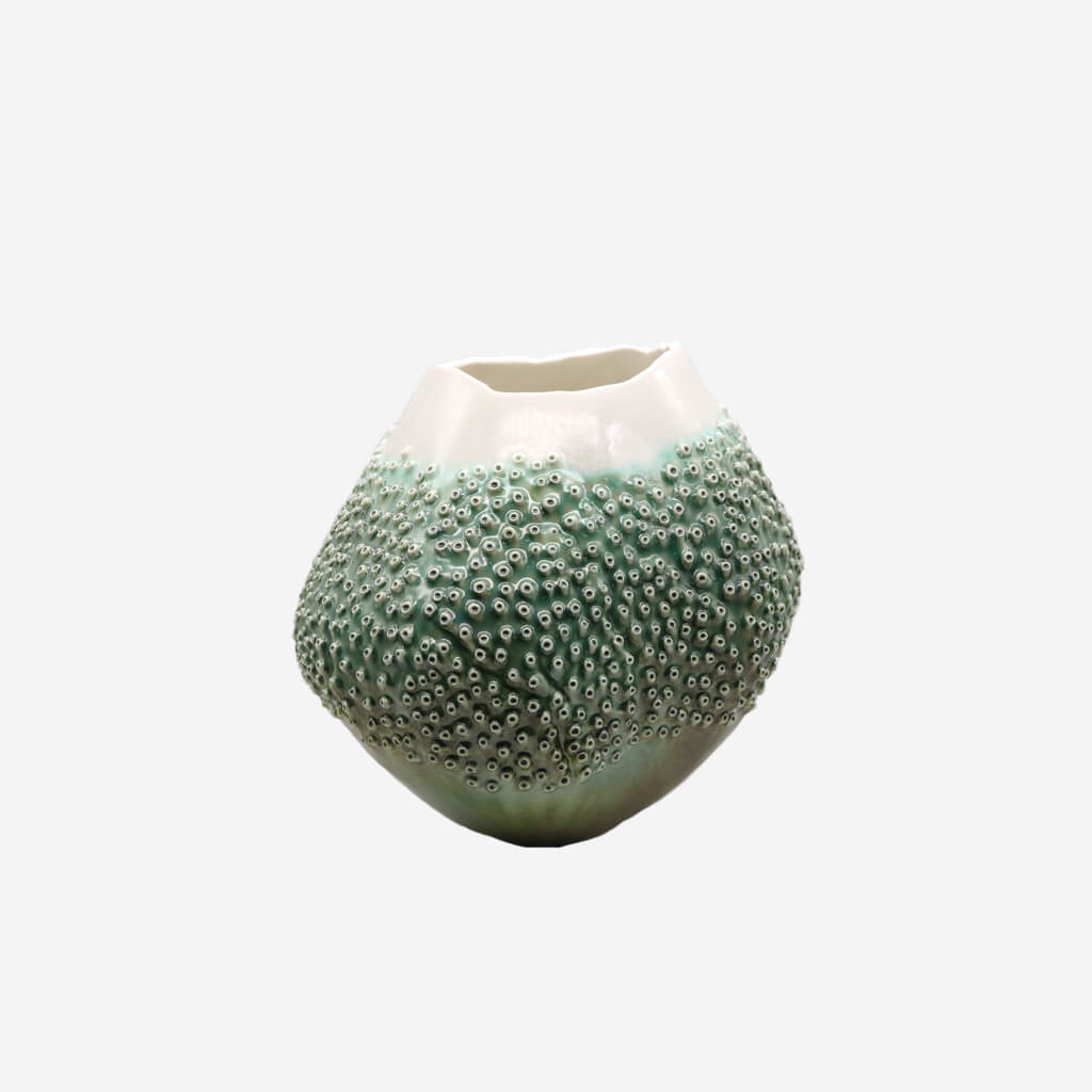 FOS Ceramiche - Porifera Forest Green Vase