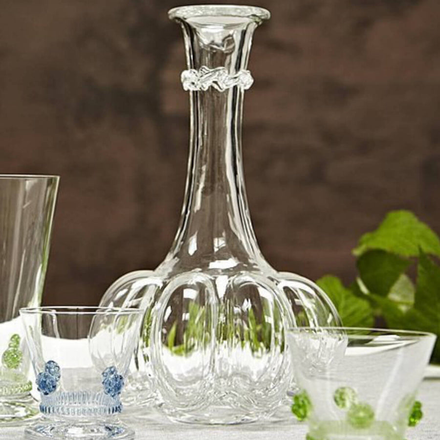 Theresienthal Pumpkin Clear Carafe