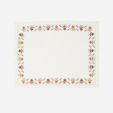 rosebud embroidered placemat malaika bonadea
