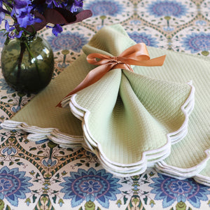 Set of Four Savannah Gardens Green Placemats