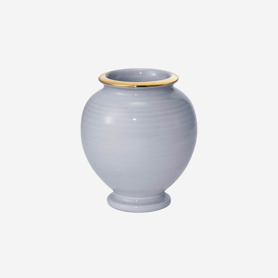 Aerin Siena Small Vase Blue Haze