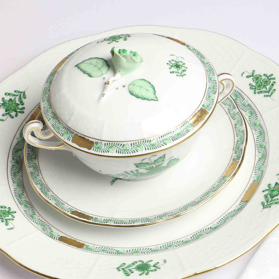 Herend Apponyi Bouillon Cup & Saucer