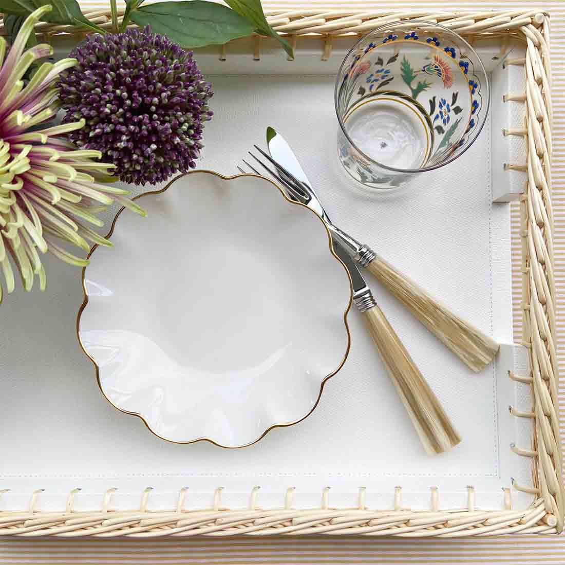 Bonadea | Alain Saint-Joanis | Tonia Clear Horn Cutlery Set