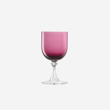 Load image into Gallery viewer, Torse White Wine Glass Ruby Red
