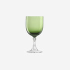 Torse Red Wine Glass Green