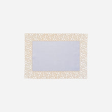 Load image into Gallery viewer, Florence Gold Lace Trim Placemat
