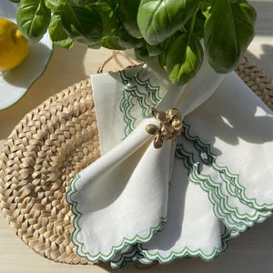 Willow Green Napkin - Set of 4